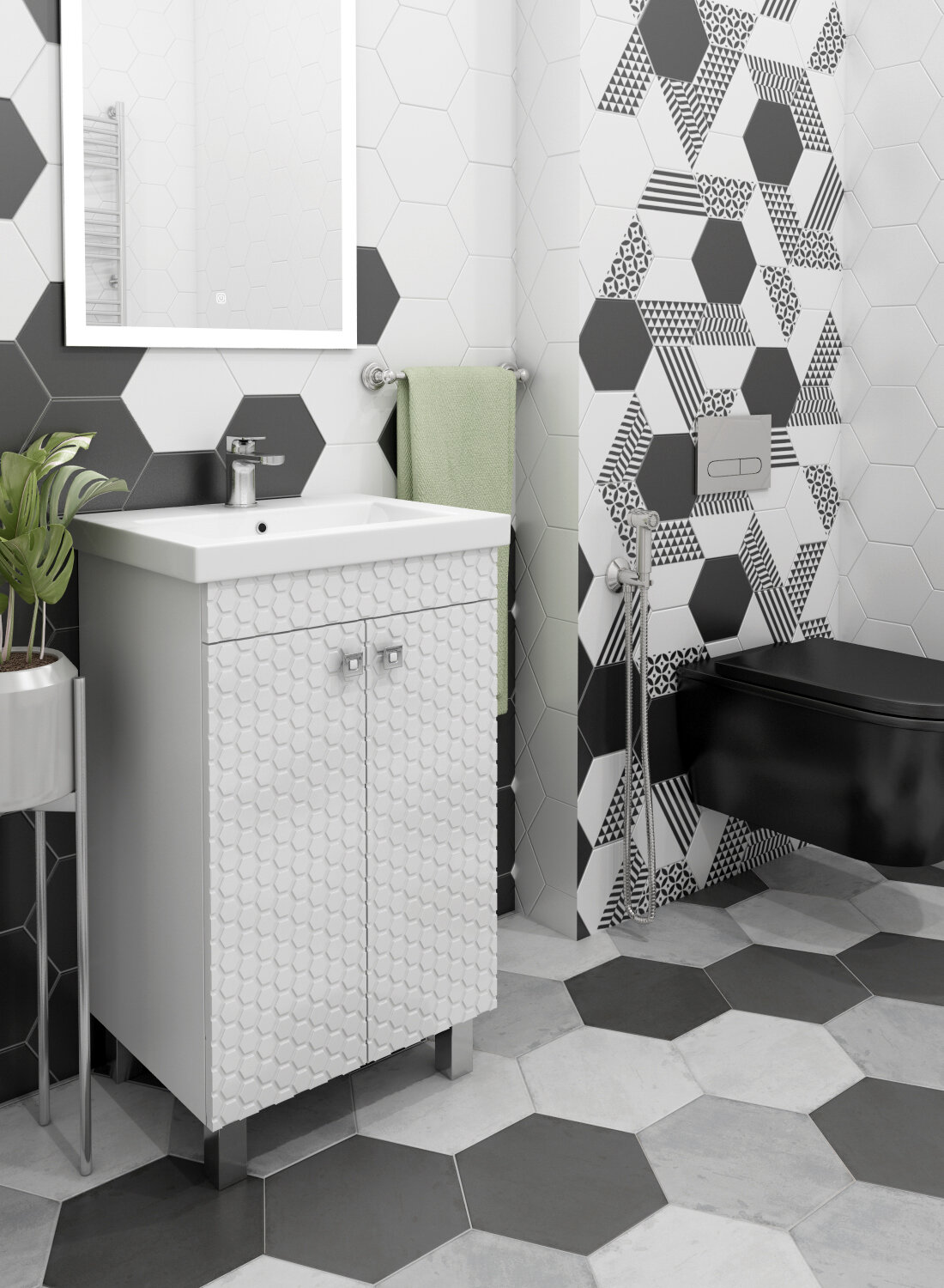 фото Шкаф в ванную, тумба под раковину для ванной комнаты