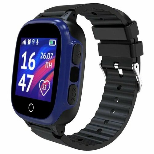 Детские смарт-часы Aimoto Lite 144 2G звонки SOS история перемещений сообщения черные 439600₽