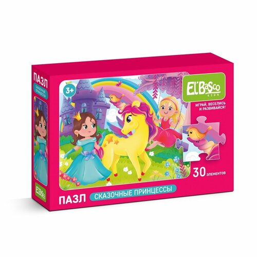 Пазл El Basco Kids Сказочные принцессы 30 эл. ET01-072