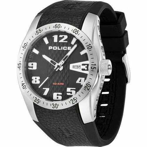 фото Наручные часы police pl 12557js/02a, серебряный