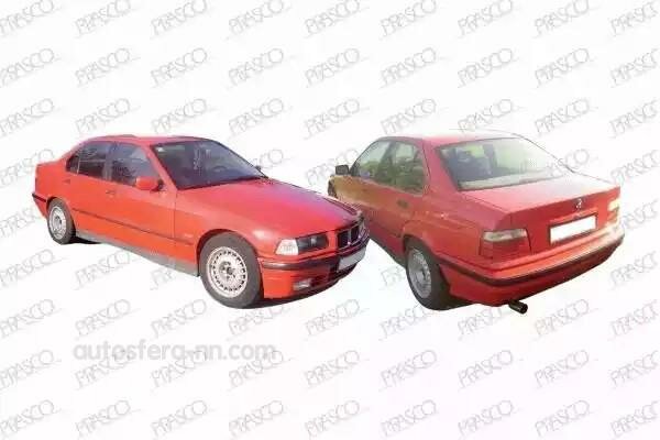 Bm0142124_решетка Радиатора Лев! Bmw E36 90-98 Prasco арт. BM0142124