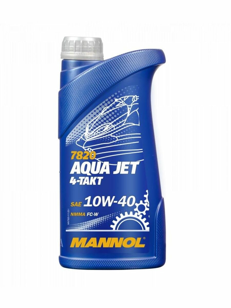 Масло Моторное Mannol 4-Takt Aqua Jet 10W-40 Синтетическое 1 Л 78201 MANNOL арт. 78201