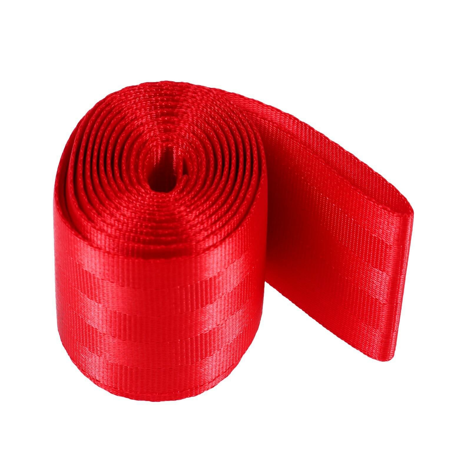 Нейлоновая лента, ремень 4.8 см × 3 м, красный (1шт.)