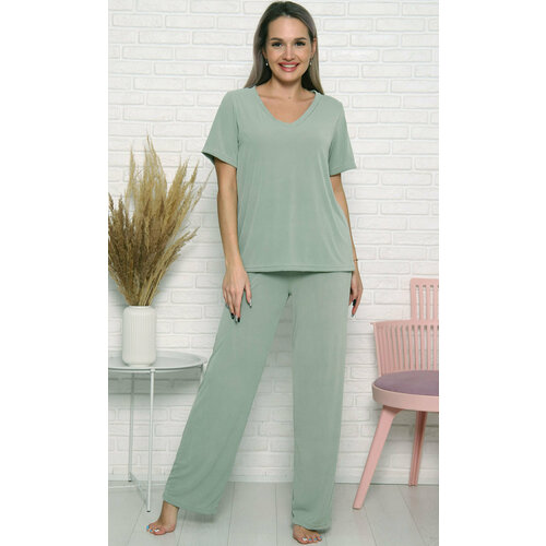 фото Костюм а-ленка, размер 50, зеленый