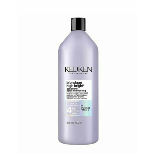 REDKEN Кондиционер для сияния и яркости осветленных волос Blondage High Bright, 1000 мл