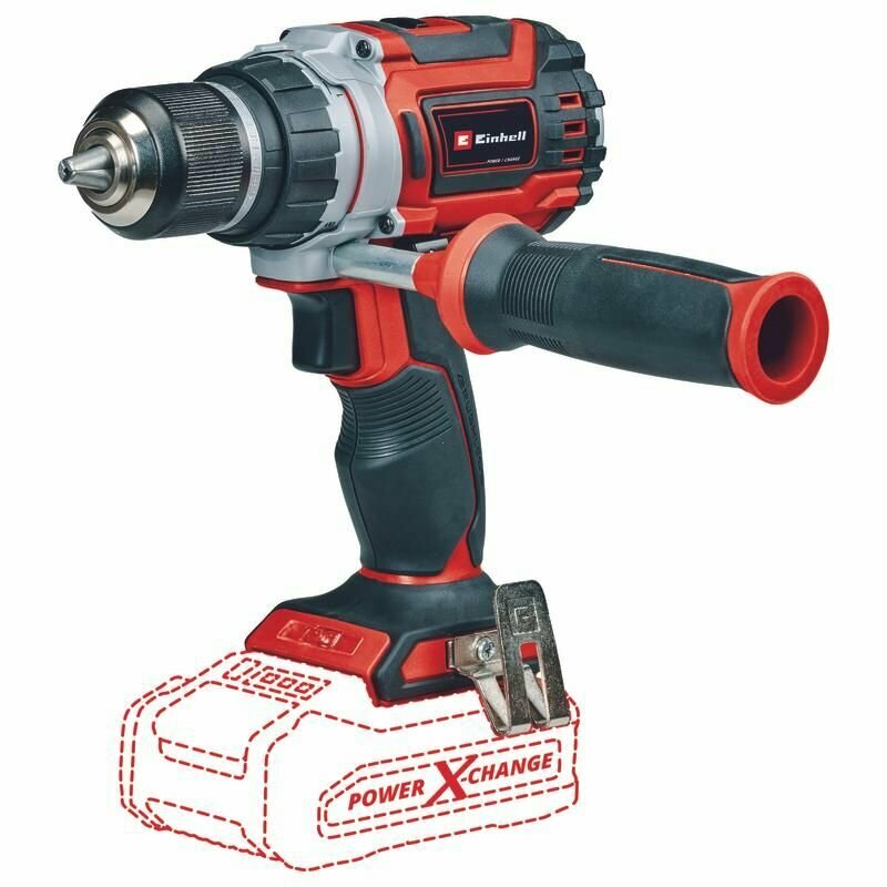 Дрель аккумуляторная Einhell PXC TP-CD 18/60 Li BL, 18В, 60Нм, патрон 13мм, без АКК и ЗУ, бесщеточный