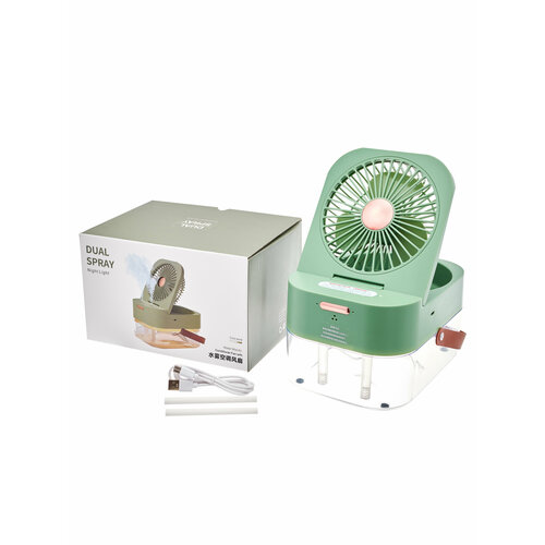 Настольный вентилятор с увлажнителем воздуха мини вентилятор и увлажнитель для дома