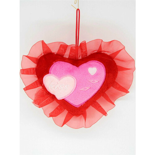Мягкая игрушка Сердце плюшевое 14 см. мягкая игрушка сердце плюшевое 13 см