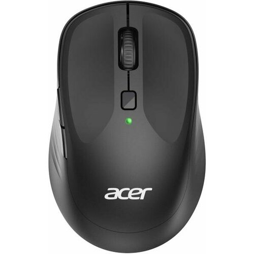 Мышь Acer OMR300 черный оптическая (1600dpi) беспроводная USB мышь acer omr138 белый оптическая 1600dpi беспроводная usb 3but