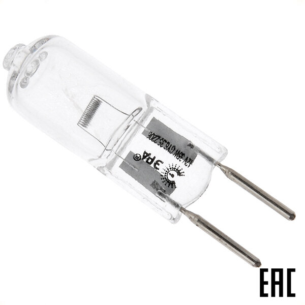 Лампа 35Вт С0027371 GY6.35-JC-35W-12V 525Лм галогенная капсула тёплый белыйсвет (ЭРА) (51 шт. в наборе)