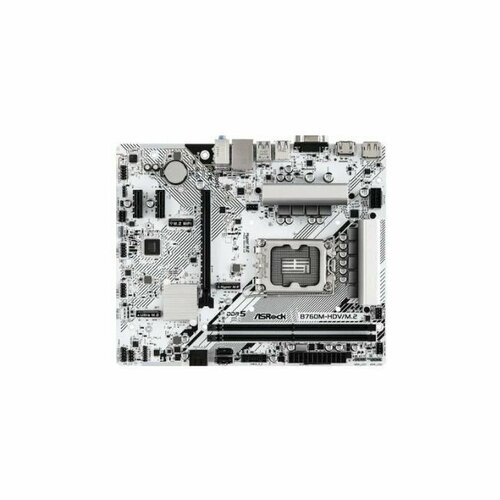 Материнская плата ASRock Soc-1700 Intel B760 2xDDR5 mATX AC97 8ch71 25Gg RAIDVGAHDMIDP 1301500₽