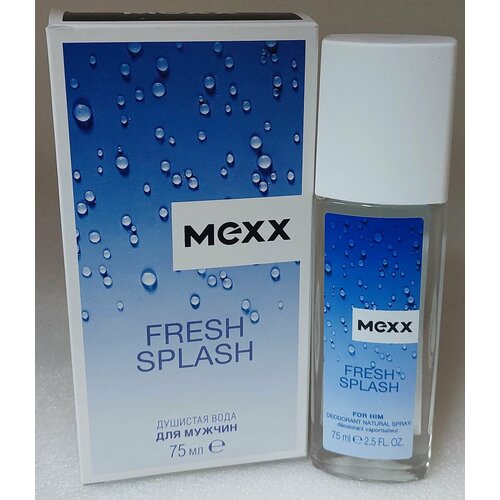 Душистая туалетная вода FRESH SPLASH men 75 мл душистая туалетная вода made for men мужская 75 мл