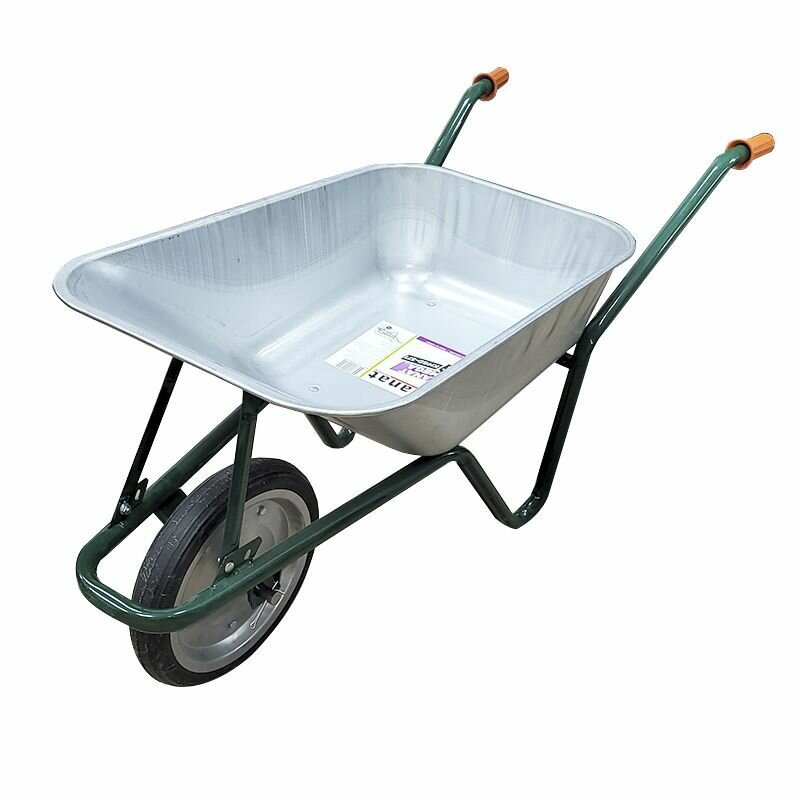 фото Тачка садовая Kanat Mega оцинкованная в разобранном виде