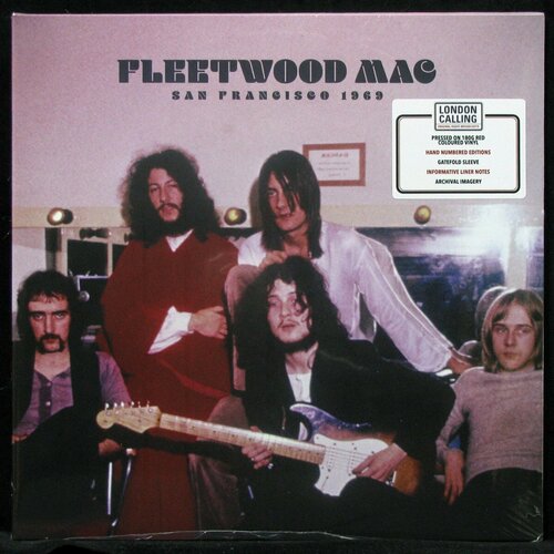 Виниловая пластинка London Fleetwood Mac – San Francisco 1969 (2LP, coloured vinyl)