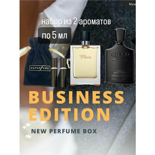 Духи по мотивам селективного аромата Business Edition по 5 мл hot selling parfum men cologne black creed irish tweed green creed 120ml with high guality