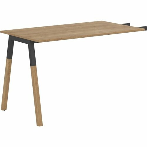 Брифинг-приставка Тайпит FB 1167 Дуб Гамильтон/Антрацит-Бук 1180х670х733 FORTA