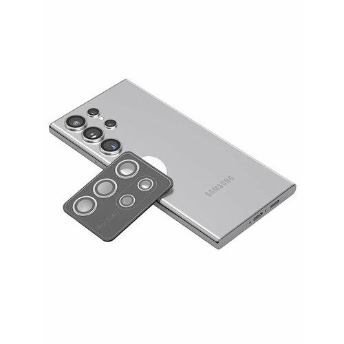 BlueO стекло для Galaxy S24 Ultra, Camera lens Armor metal 5 шт. Silver серебристый