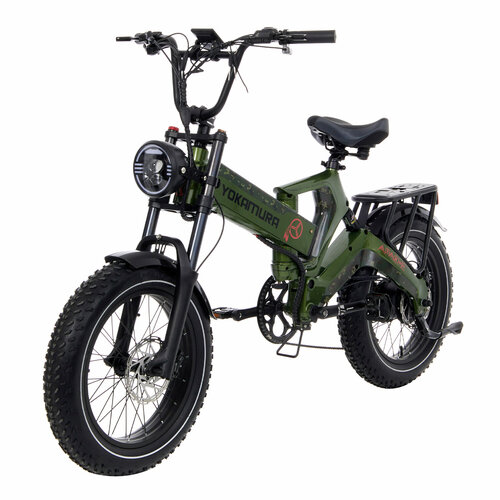 Электровелосипед Yokamura Apache 48V20Ah - Military Green 15950000₽