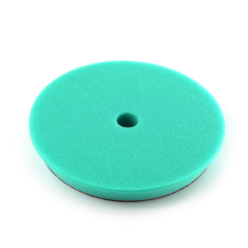 Foam Pad Green DA Твердый зеленый полировальный круг Shine Systems 155мм