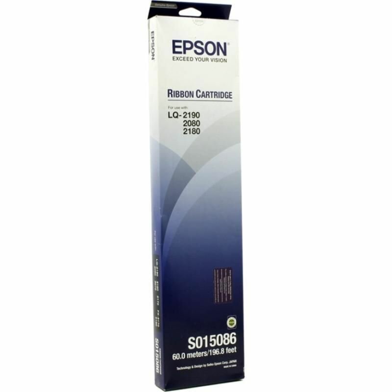 Картридж Epson S015086 для Epson FX/LQ2170/2180 черный - фото №4
