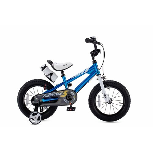 Детский велосипед Royal Baby Freestyle Steel 16 год 2022 цвет Синий 17900₽