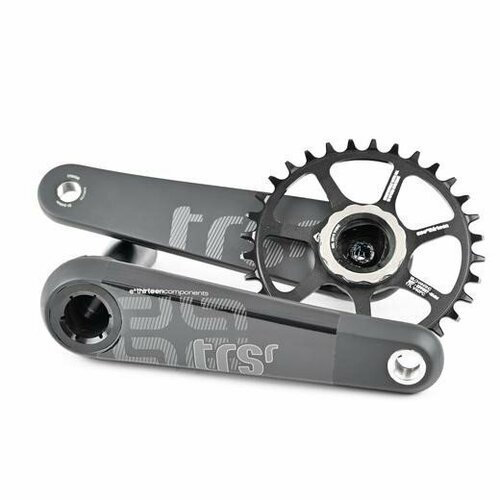 Шатуны E Thirteen TRS Race Carbon Cranks 170x73mm Black (CS4TRA-107)