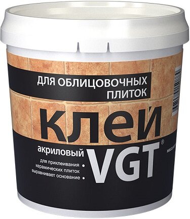 Клей для Облицовочной Плитки VGT 3.6кг Акриловый / ВГТ.