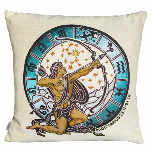 Подушка декоративная гобеленовая 45х45 см Vigi Ricami 3760₽