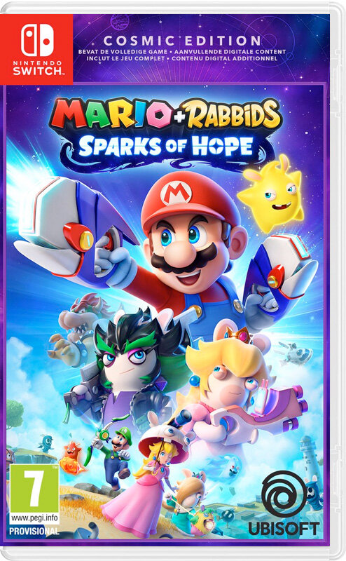 Картридж для Nintendo Switch Mario + Rabbids Sparks of Hope Cosmic Edition РУС Новый