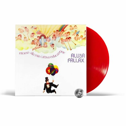 Alusa Fallax - Intorno Alla Mia Cattiva Educazione coloured LP 2021 Clear Red 180 Gram Gatefold Limited Виниловая пластинка 5933₽