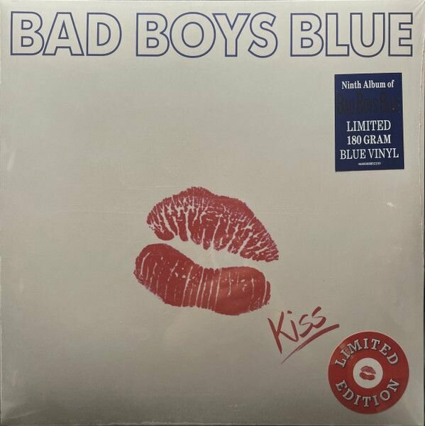 Виниловая пластинка Bad Boys Blue. Kiss (LP, Limited Edition, Remastered, 180g, Red Vinyl)