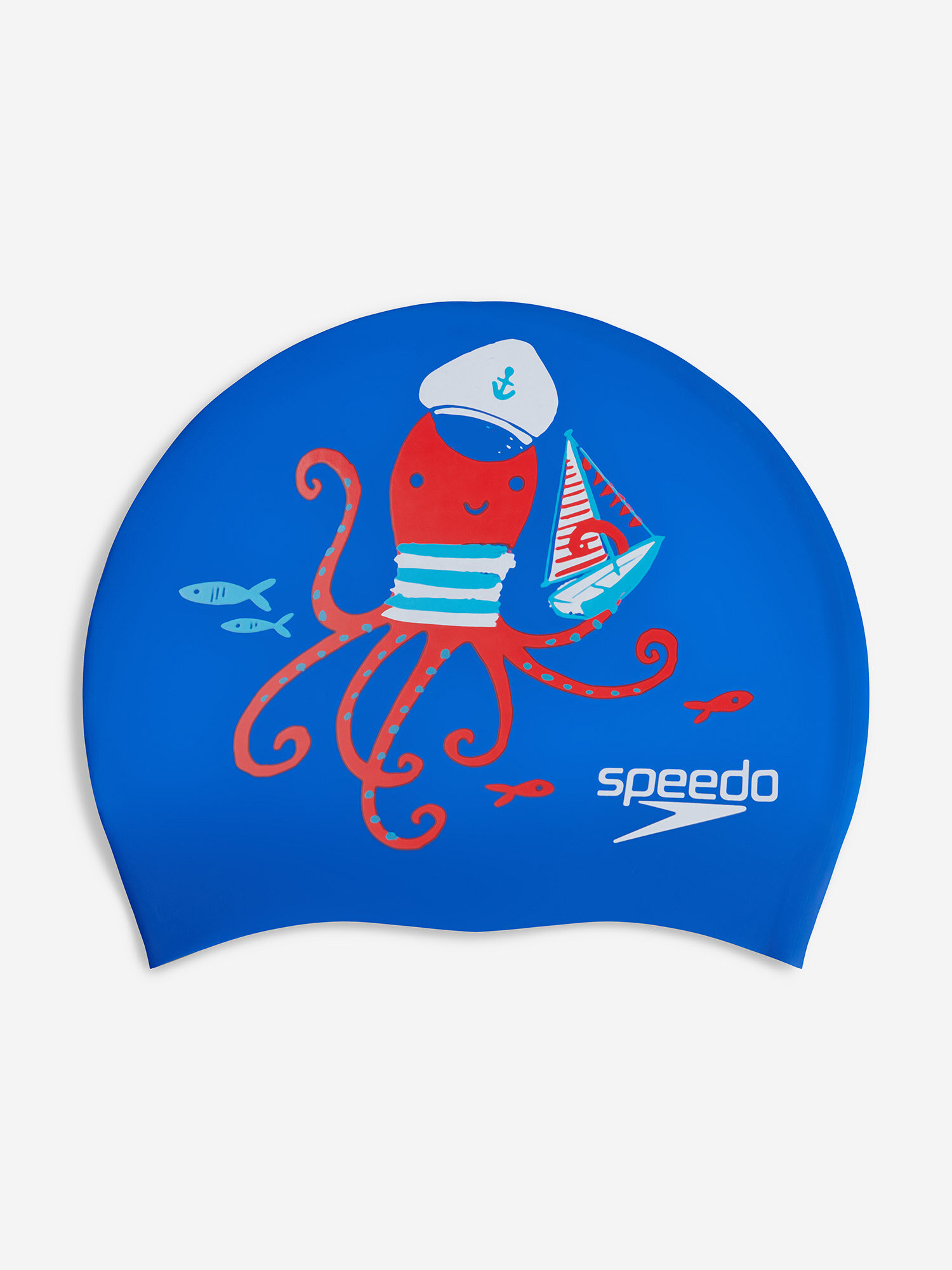 Шапочка для плавания детская Speedo Синий; RUS: 53-58, Ориг: One Size