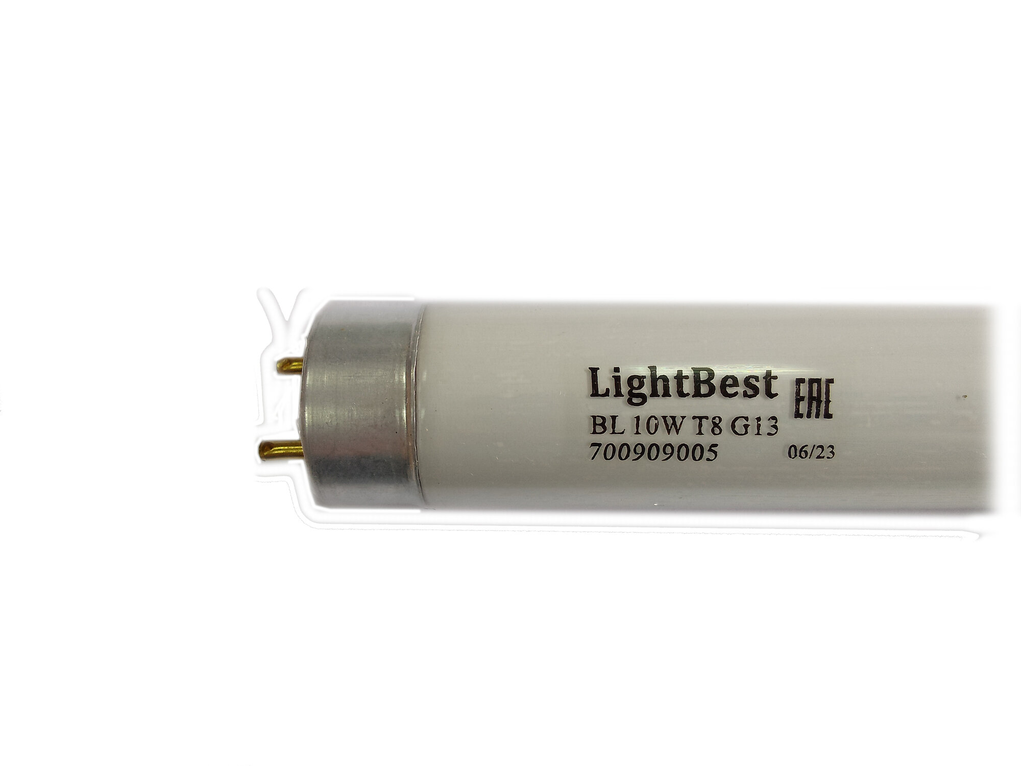 Лампа инсектицидная в пленке в ловушки для насекомых LightBest BL 10W T8 G13 355-385nm L=331mm