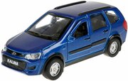 Машина металлическая "Lada Kalina Cross" инерционная, 12 см, открываются двери и багажник, игрушечный транспорт, масштабная коллекционная модель автомобиля, детская игрушка для песочницы и дома