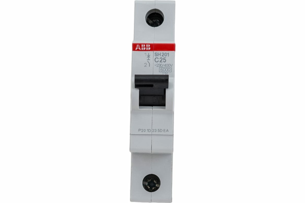 Автоматический выключатель ABB SH201L (C) 4,5kA 25 А