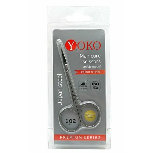 Yoko, Ножницы для кутикулы, SN102 yoko ножницы маникюрные изогнутые y sn 014