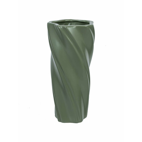 Ваза для цветов Remecoclub, фарфоровая, 28 см