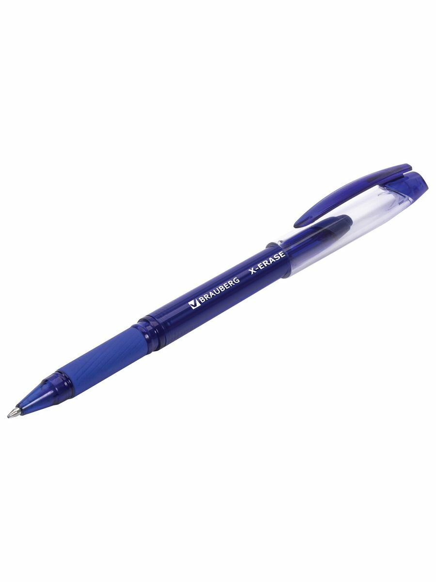 Ручка стираемая гелевая BRAUBERG Repeat Color синяя 0,5 мм, 1 шт - фото №8