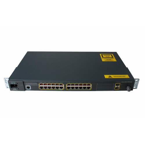 Коммутатор Cisco Catalyst ME-3400-24TS-A 24хRJ-45 2хSFP 1G L3 cisco переключатель n9k c9508 коммутатор центра данных