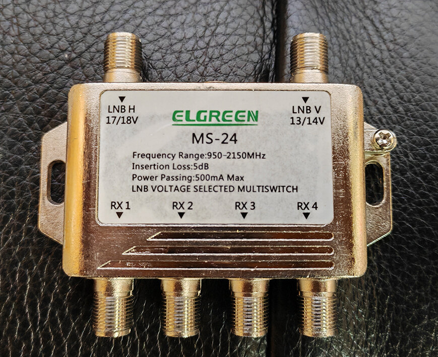 Мультисвитч MS-24 Elgreen Multiswitch 2*4