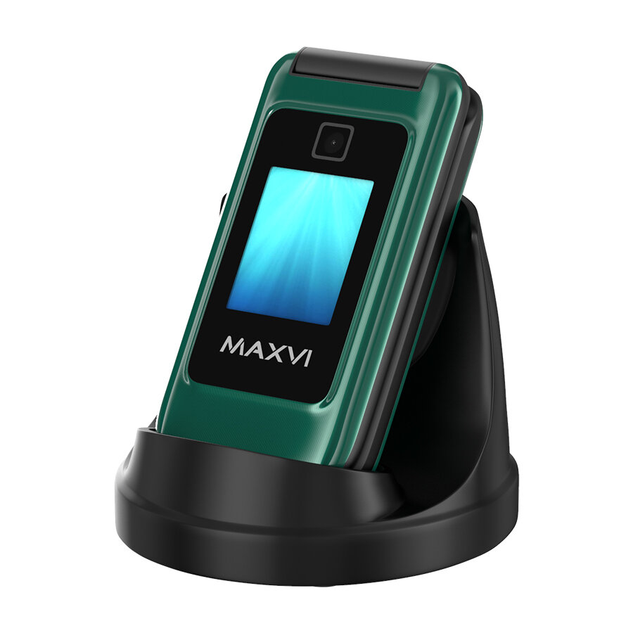 Сотовый телефон Maxvi E8 green