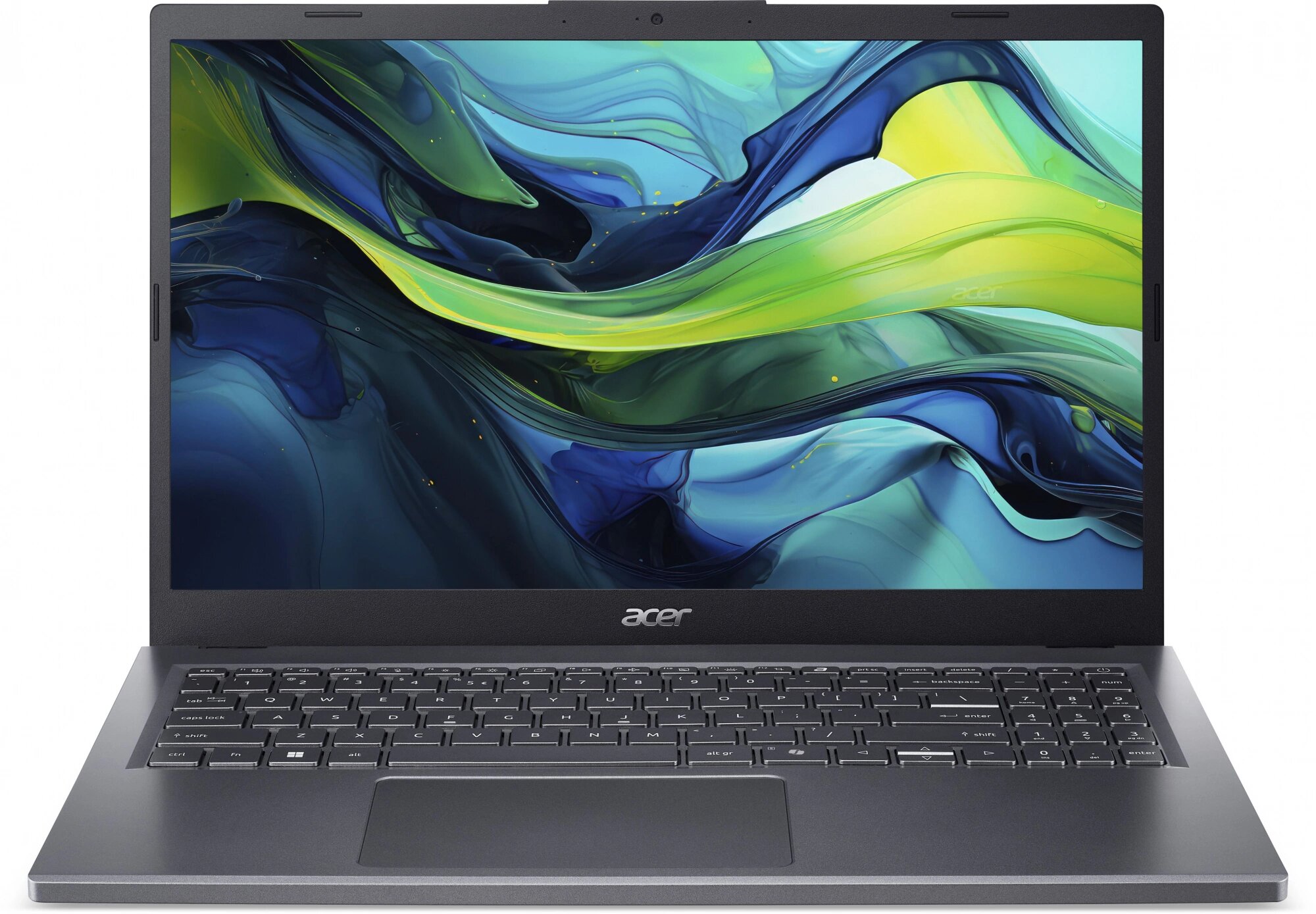 Ноутбук Acer Aspire 15 A15-51M-51VS, 15.6", IPS, Intel Core 5 120U, LPDDR5 16ГБ, SSD 512ГБ, Intel Graphics, металлический (nx. kxrcd.004)