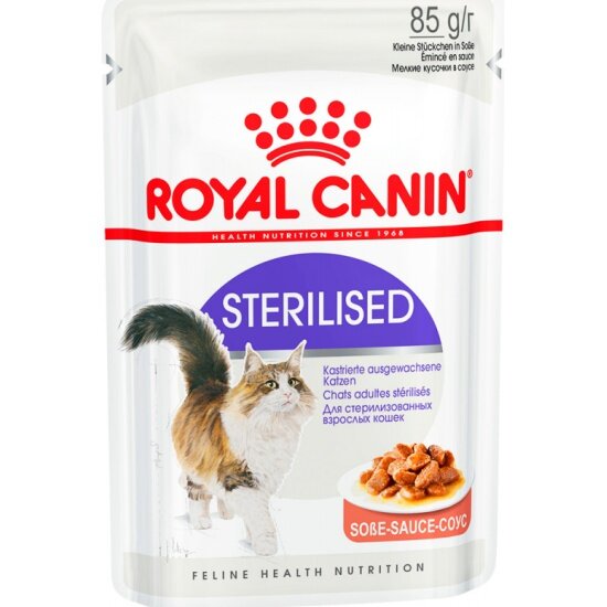 Влажный корм для стерилизованных кошек Royal Canin Sterilised (в соусе) 85 г