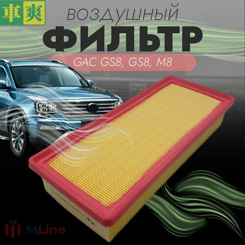Воздушный фильтр Che Shuang CAC337U для GAC GS8 second generation 2021- GS8 first generation 2016- M8 2020- 923₽
