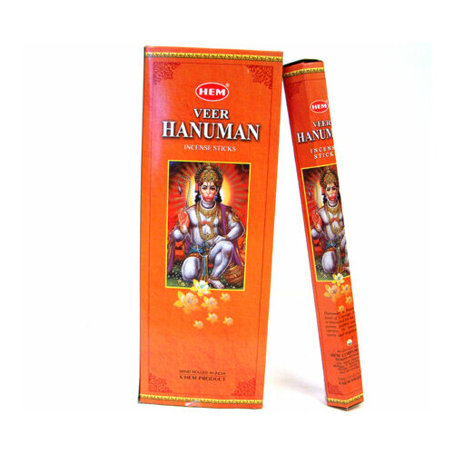 Hem Incense Sticks VEER HANUMAN (Благовония ШРИ хануман, Хем), уп. 20 палочек. шри янтра хануман 8см 8 см