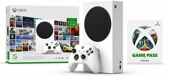 Игровая приставка Microsoft Xbox Series S 512 ГБ SSD, белая