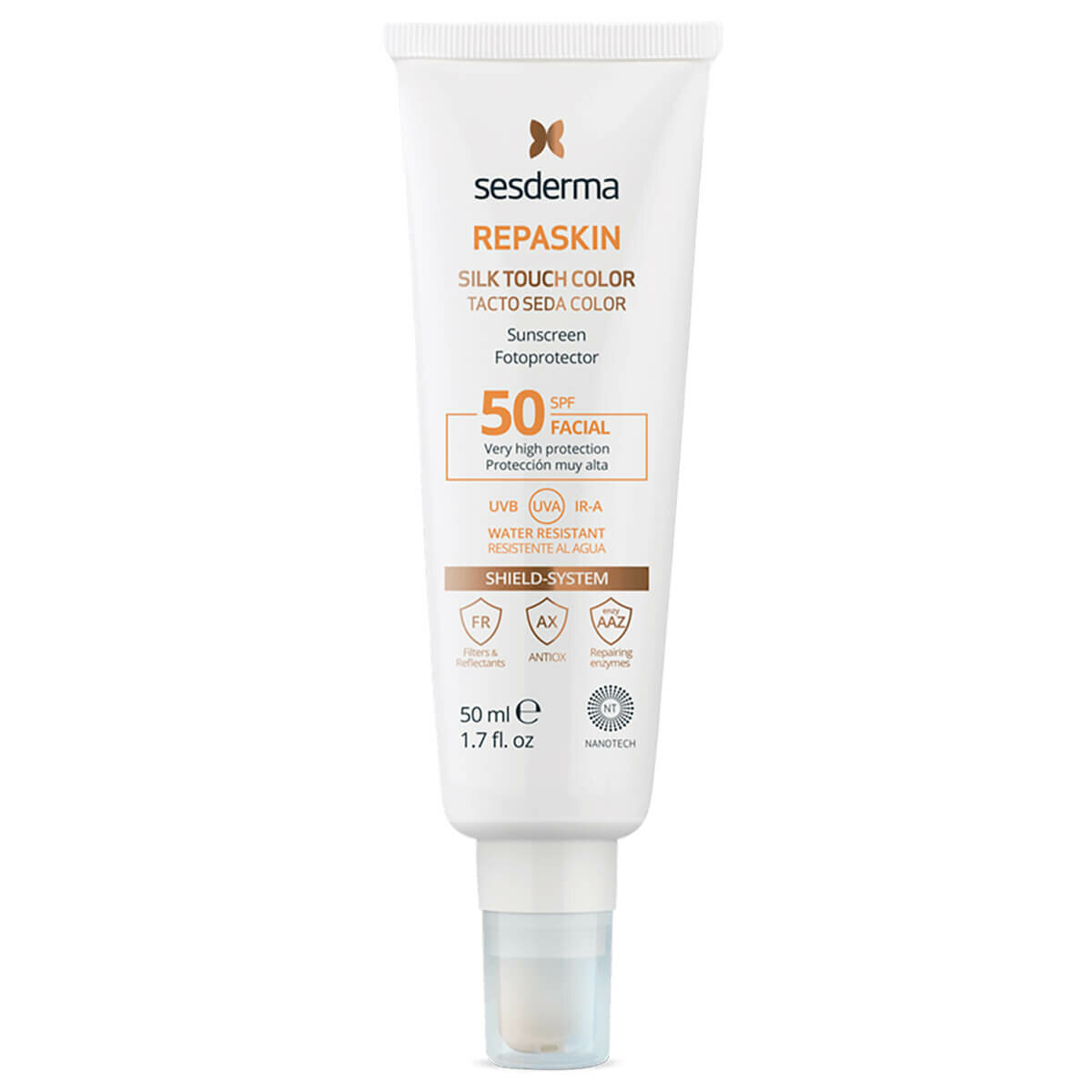 Sesderma Средство солнцезащитное тонирующее с нежностью шелка для лица SPF 50 , 50 мл (Sesderma, ) - фото №17