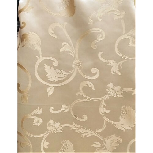 Шторы Chetintex золотистые с классическим вензелем 170260см 2шт 9000₽