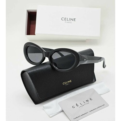 Солнцезащитные очки CELINE, черный