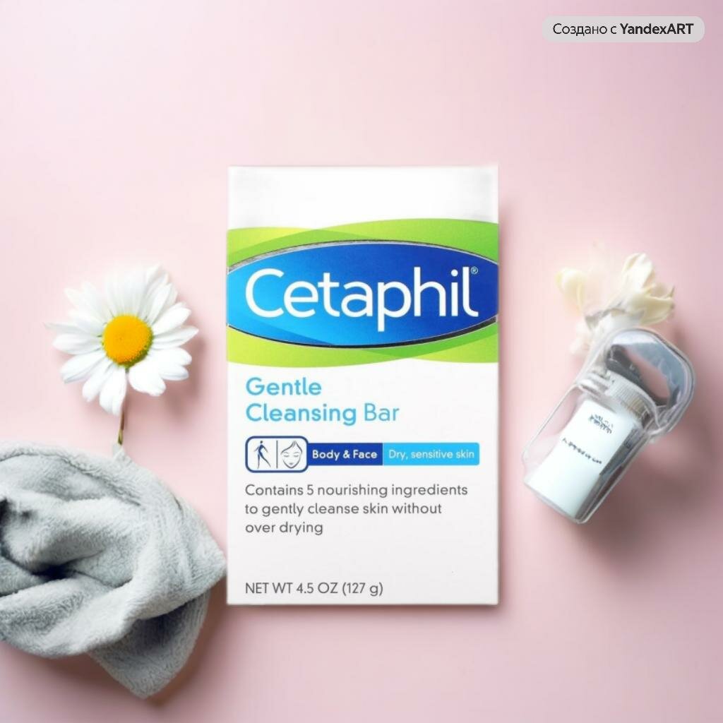 Cetaphil, мягкое очищающее средство, 127 г